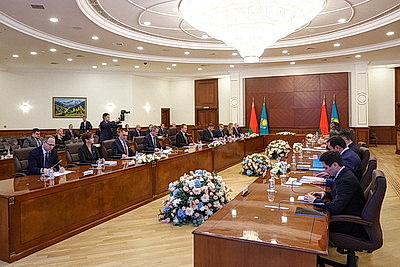 В Астане прошла встреча премьер-министров Беларуси и Казахстана