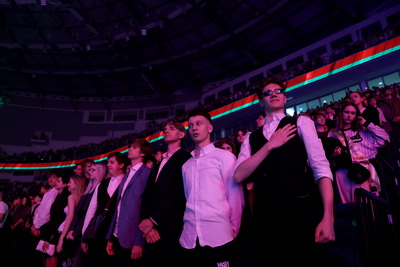 \"Последний звонок\" для выпускников столицы прошел в \"Минск-Арене\"