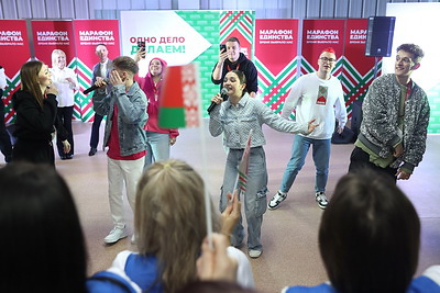 \"Одно дело делаем\": встречи предприятий-партнеров проходят на \"Марафоне единства\" в Гродно