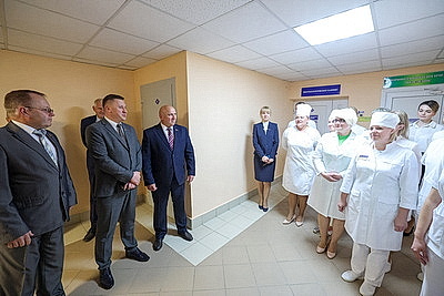 Кабинет рентгено-компьютерной томографии открылся в Полоцкой городской больнице