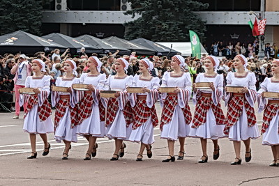 Празднично и ярко отметили День города в Гомеле