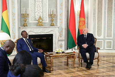 Лукашенко провел переговоры с Президентом Гвинеи-Бисау
