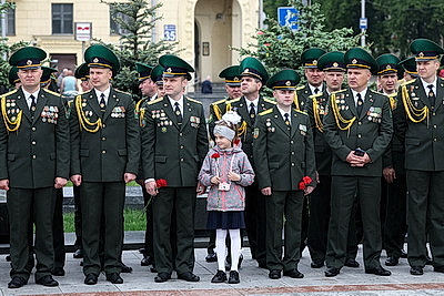 Жизнь - за защиту границы. В Минске почтили память пограничников, погибших в годы ВОВ