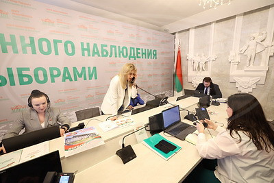 В Минске продолжает работу Центр общественного наблюдения за выборами