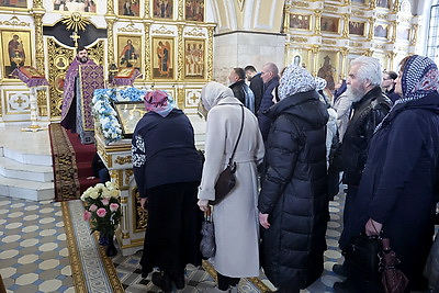 Праздничное богослужение в честь Могилево-Братской иконы Божией Матери состоялось в Могилеве