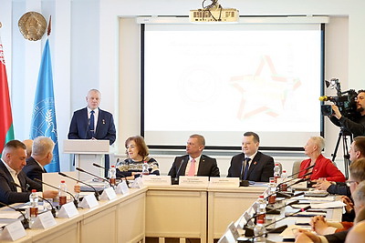 Космонавт Новицкий избран почетным членом правления Белорусского фонда мира