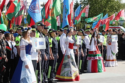 В Витебске открылся смотр-конкурс профмастерства среди сотрудников ДПС