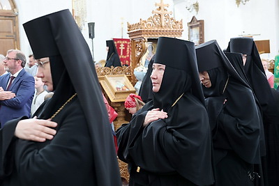 900 лет веры. Праздничные торжества проходят в Спасо-Евфросиниевском монастыре в Полоцке