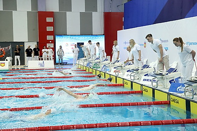 Открытый чемпионат Беларуси по плаванию стартовал в Бресте
