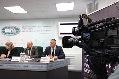 Пресс-конференция о развитии промышленной отрасли Беларуси прошла в БЕЛТА