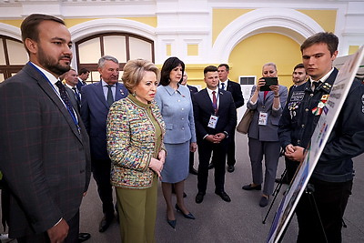 Кочанова принимает участие в мероприятиях XII Форума регионов России и Беларуси