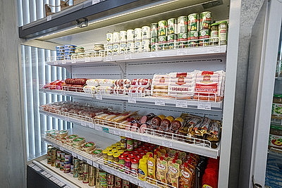 В пунктах размещения на границе с Литвой организованы все необходимые условия для комфортного ожидания водителей