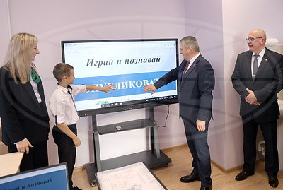 Обновленный центр творчества детей и молодежи открыли в Калинковичах