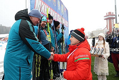 Физкультурно-спортивный праздник \"Минская лыжня\" прошел в \"Раубичах\"
