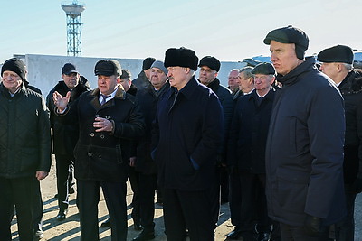 Лукашенко совершил рабочую поездку в Смолевичский район