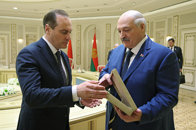 Лукашенко встретился с главой Республики Мордовия Российской Федерации