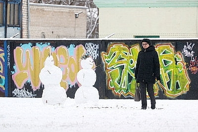 Настоящая зима пришла в Беларусь