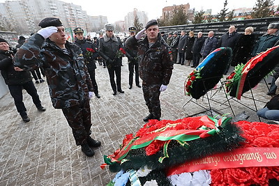 Память погибших в Афганистане почтили в Витебске