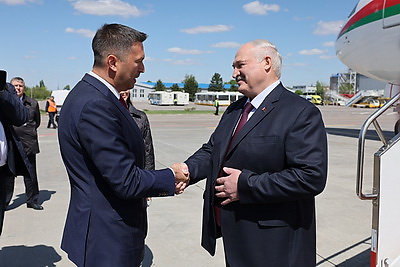 Лукашенко прибыл в Волгоград
