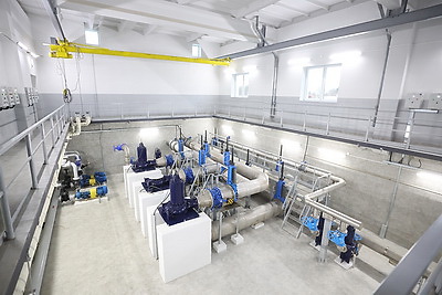 Экология и качество жизни. В Гродно завершили вторую очередь реконструкции очистных сооружений