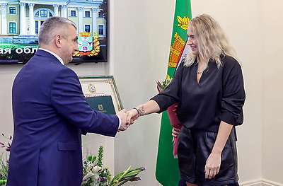 Чемпионов и призеров Дефлимпийских игр в Токио чествовали в Гомеле