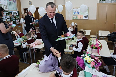 Торжественное мероприятие ко Дню знаний прошло в Могилеве