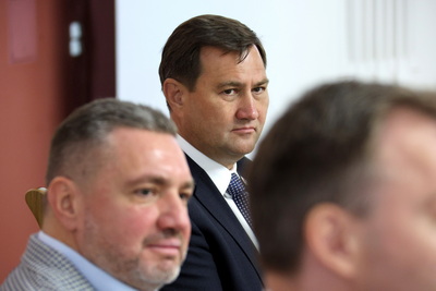 Рыженков встретился со студентами - финалистами конкурса эссе-работ \"Хочу быть дипломатом\"