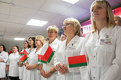 В столичном микрорайоне Лошица открыли новую детскую поликлинику