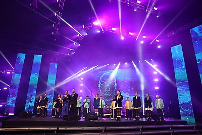 \"#Код будущего: твой цифровой след\". Учащиеся минских колледжей отметили день первокурсника