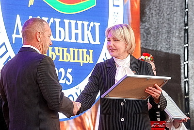 Областной фестиваль-ярмарку \"Дажынкі-2025\" приняли Лельчицы