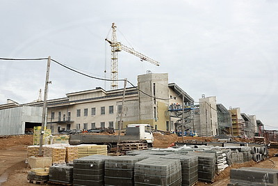 Выездное заседание прошло на объекте строительства инфекционной больницы