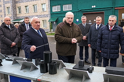 Лукашенко посетил Житковичи