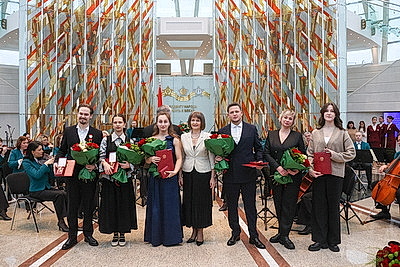 В Минске чествовали учащихся и студентов - победителей международных олимпиад