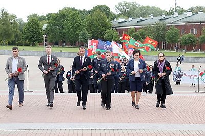 Более 350 бойцов студотрядов встретились на открытии третьего трудового семестра в Бресте