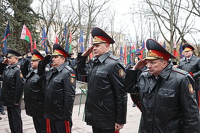 В Минске почтили память сотрудников милиции, погибших при исполнении служебного долга