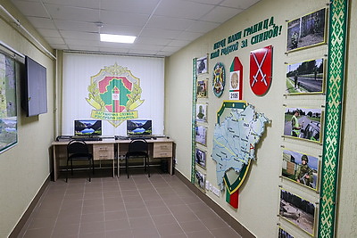 Обновленную погранзаставу \"Роза Люксембург\" открыли в Ельском районе