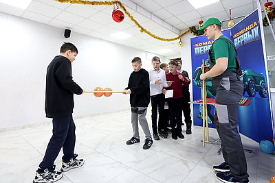 Квест \"Команда первых\" во время \"Марафона единства\" прошел в Солигорске