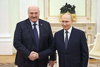 Лукашенко встретился с Путиным