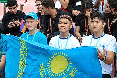\"Дети Содружества\". Спортивный праздник организовали в НПЦ \"Зубренок\"