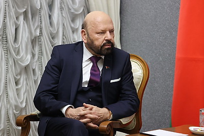 Социальные проекты, деполитизация спорта. Алейник провел переговоры с почетным консулом Беларуси в Швейцарии