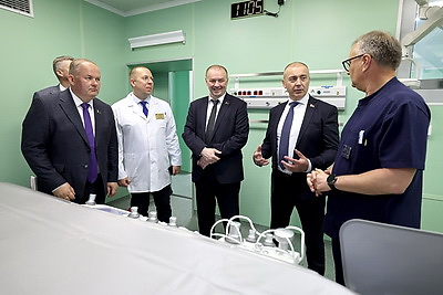 Обновленные рентген-операционные открыли в двух медучреждениях Витебска