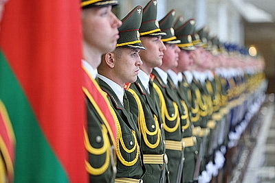 Встреча президентов Беларуси и Кубы проходит во Дворце Независимости