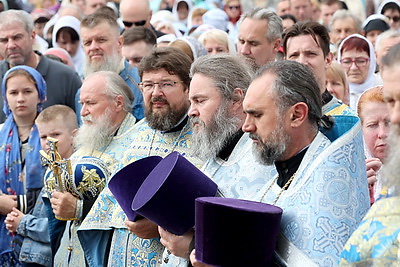 Праздничным шествием в Витебске отметили Успение Пресвятой Богородицы