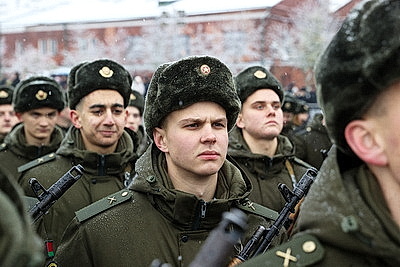 В Брестской крепости приняли присягу более 1,1 тыс. новобранцев