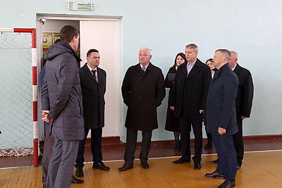Пархомчик ознакомился с ходом подготовки Белоозерска к областным \"Дажынкам\"