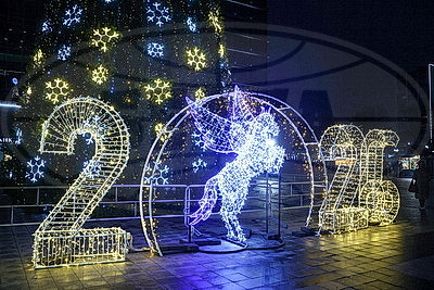 Праздничная атмосфера царит на улицах белорусских городов