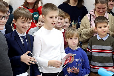 Квест \"Команда первых\" во время \"Марафона единства\" прошел в Солигорске
