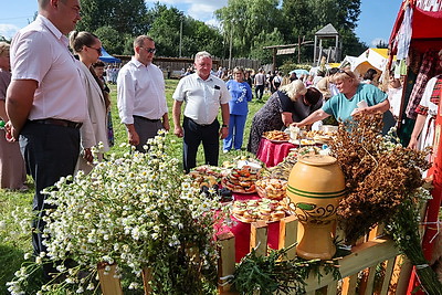 Праздник эпохи раннего средневековья \"У госці да радзімічаў\" состоялся в Чаусском районе
