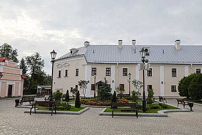 Лукашенко посетил монастырь в Жировичах