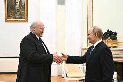 Лукашенко встретился с Путиным